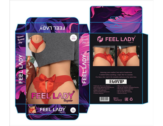 Kırmızı Lingerie – Fiyonk Detaylı, Şık & Feminen Tasarım